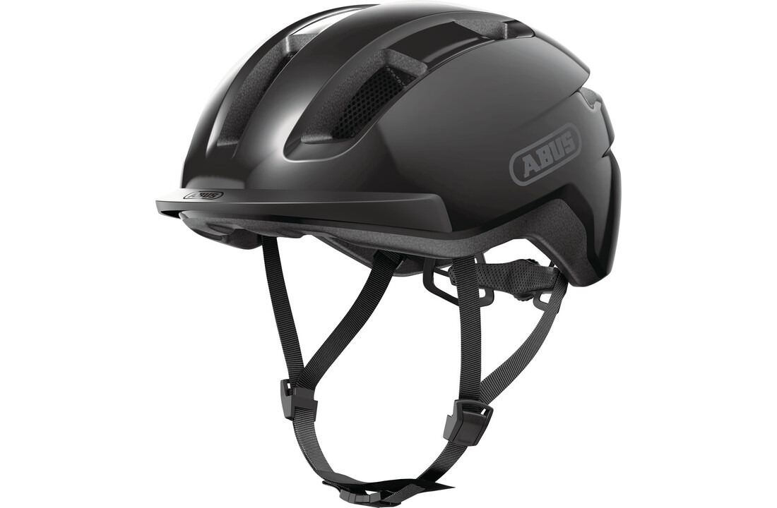 Abus PURL-Y Speed pedelec Fietshelm - Shiny Black / Zwart