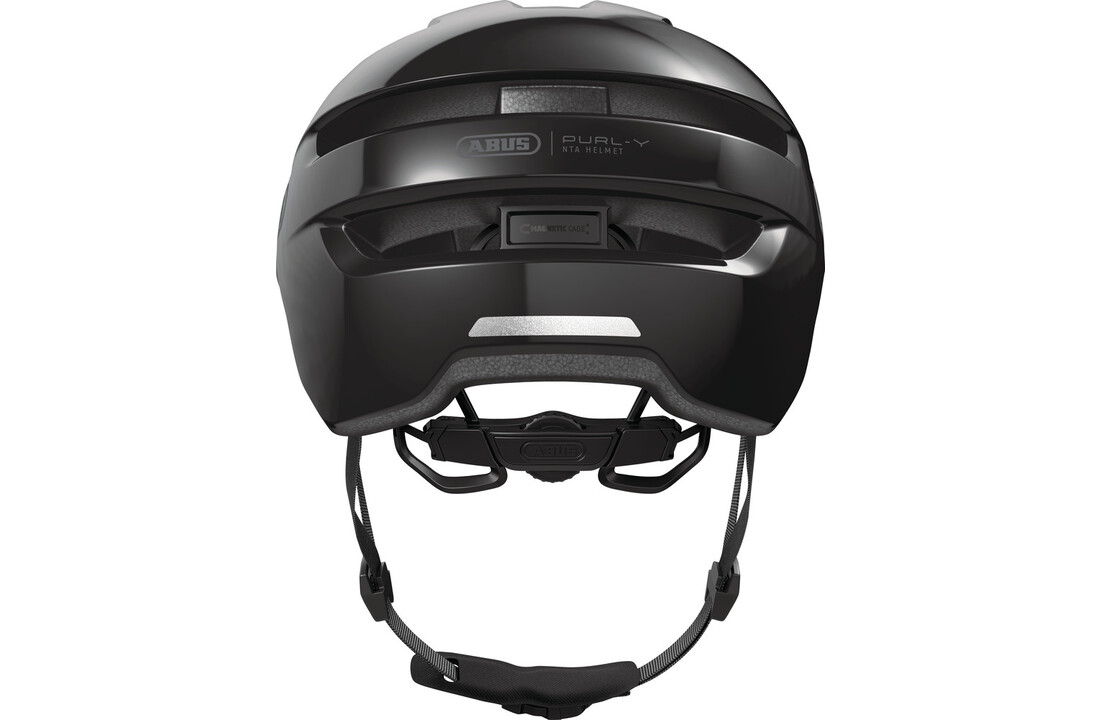 Abus PURL-Y Speed pedelec Fietshelm - Shiny Black / Zwart