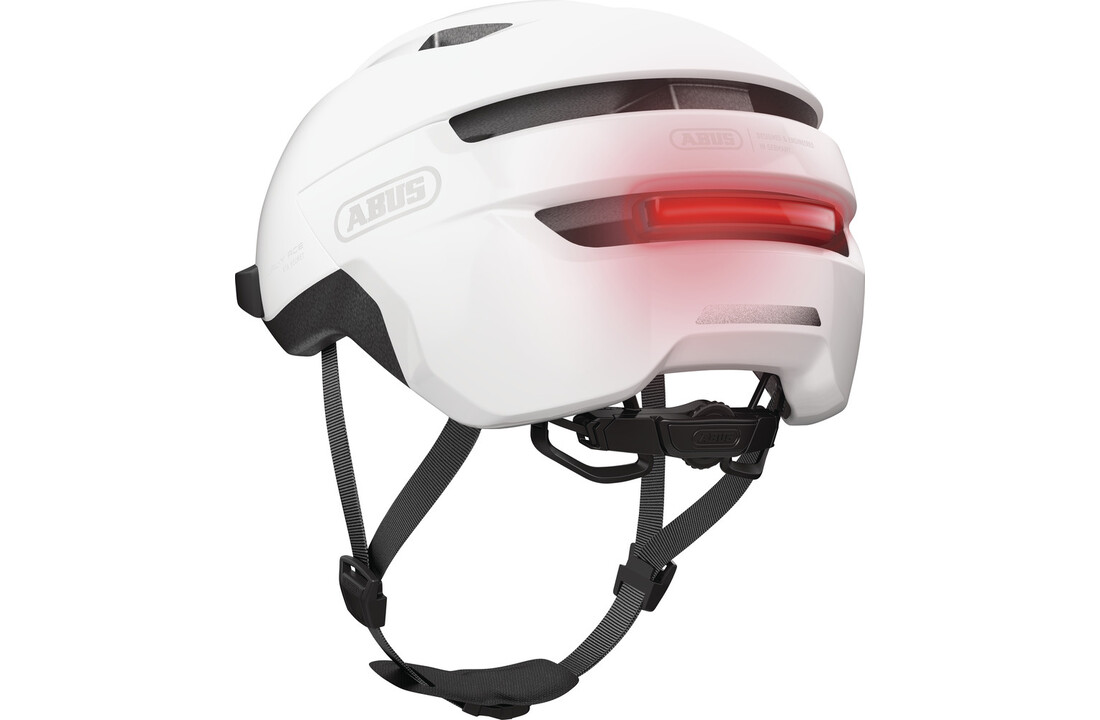 Abus PURL-Y ACE Speed Pedelec Fietshelm - Polar White