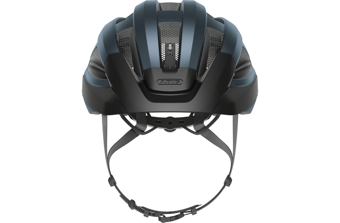 Abus Fietshelm Macator - Midnight Blue - Inclusief Afneembaar Vizier