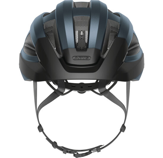 Abus Fietshelm Macator - Midnight Blue - Inclusief Afneembaar Vizier