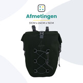 Voltano Explorer E-bike Fietstas 19L - Olijf Groen - Pakaftas - 100% Waterdicht