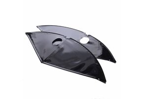 Falkx Jasbeschermers Lakdoek - Zwart - 28"