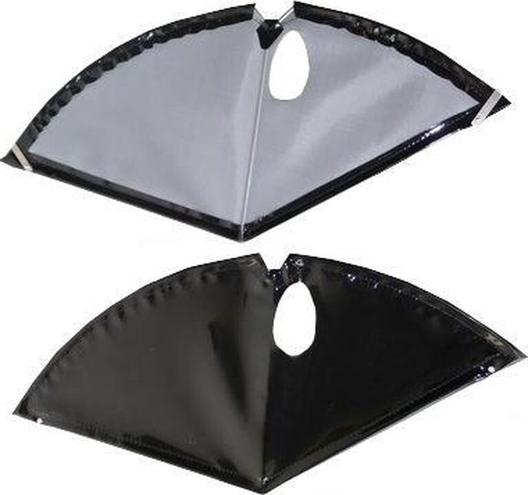 Falkx Jasbeschermers Lakdoek - Zwart - 28"