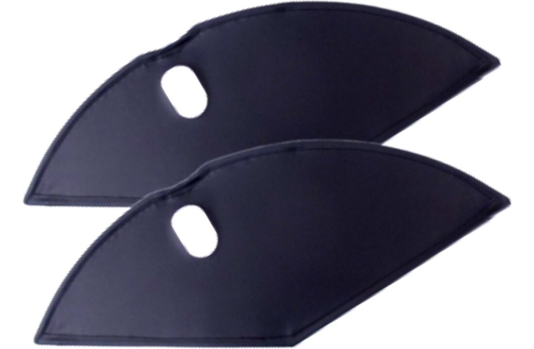 Falkx Jasbeschermers Lakdoek - Zwart - 28"