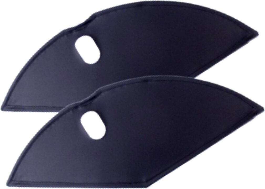 Falkx Jasbeschermers Lakdoek - Zwart - 28"