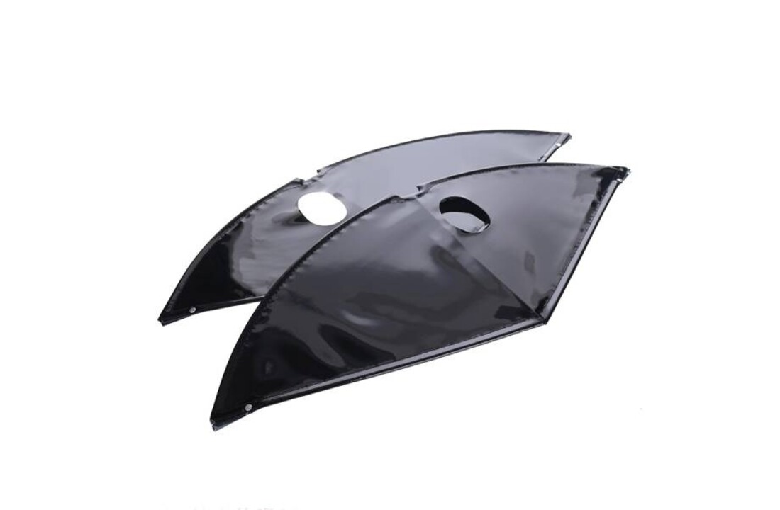 Falkx Jasbeschermers Lakdoek - Zwart - 28"