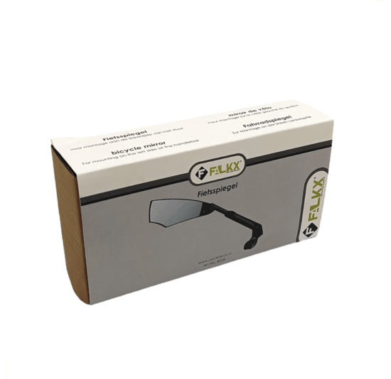 Falkx E-bike Fietsspiegel Links - Zwart - Verstelbare Lengte