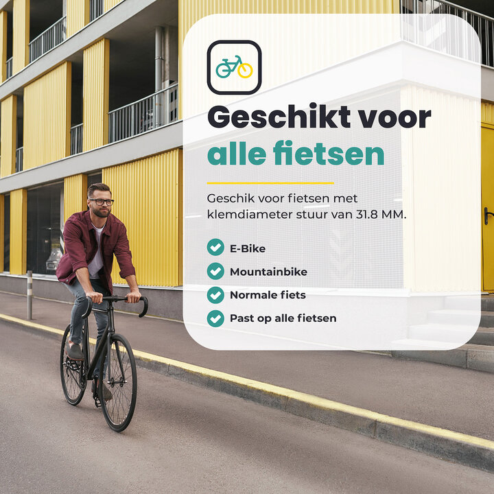 Voltano A-Head Verstelbare Stuurpen Voorbouw – 1-1/8” 28,6 / 130 mm / 31,8 mm – Zwart - º60 graden Verstelbaar - Stuur Verhoger