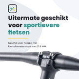 Voltano A-Head Verstelbare Stuurpen Voorbouw – 1-1/8” 28,6 / 130 mm / 31,8 mm – Zwart - º60 graden Verstelbaar - Stuur Verhoger