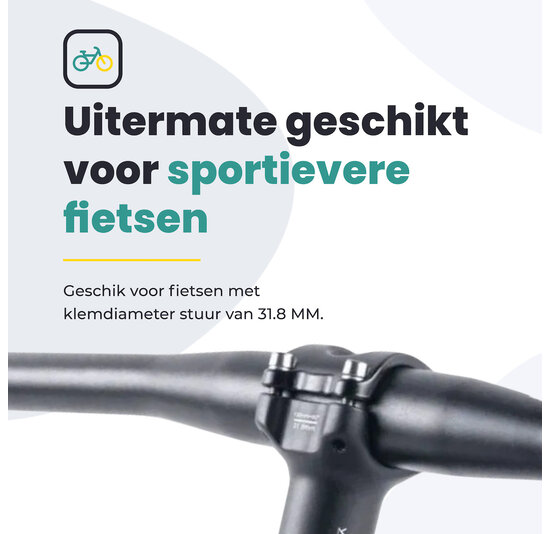 Voltano A-Head Verstelbare Stuurpen Voorbouw – 1-1/8” 28,6 / 130 mm / 31,8 mm – Zwart - º60 graden Verstelbaar - Stuur Verhoger