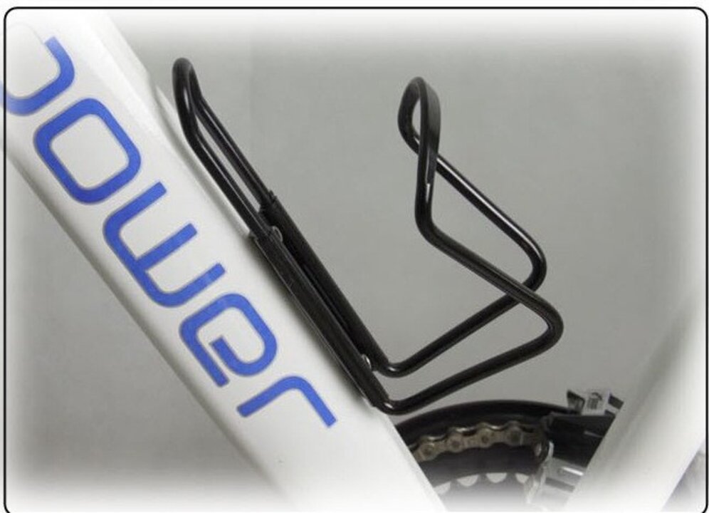 Voltano Bidonhouder Aluminium - Zwart - Gratis Inbus