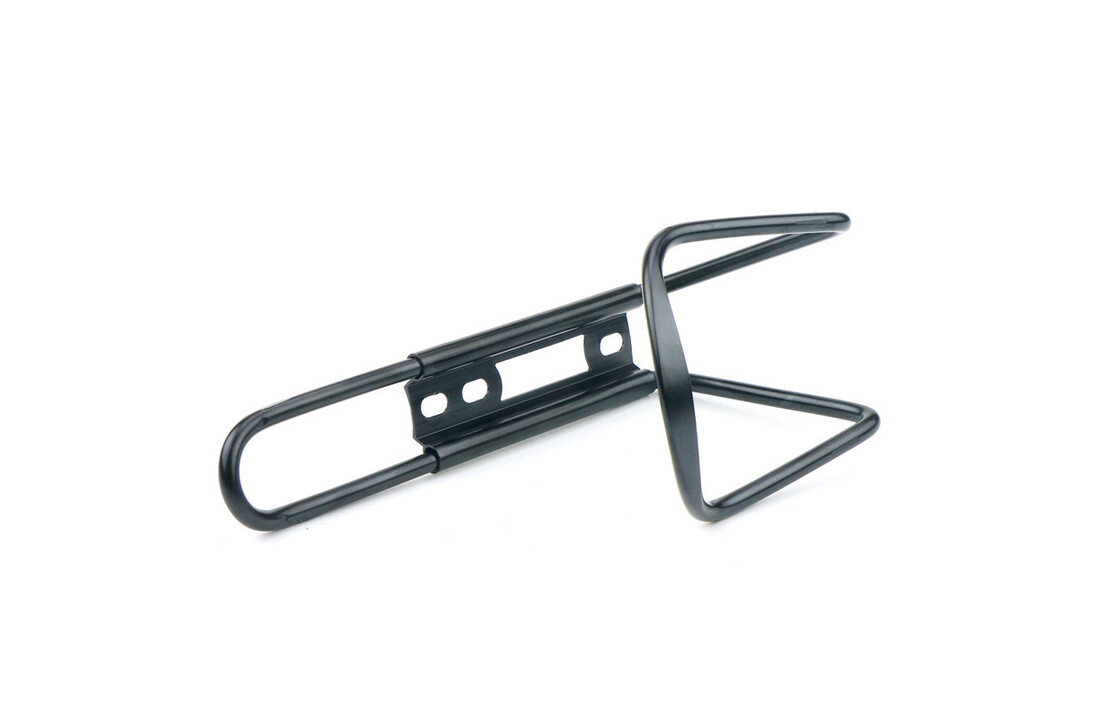 Voltano Bidonhouder Aluminium - Zwart - Gratis Inbus