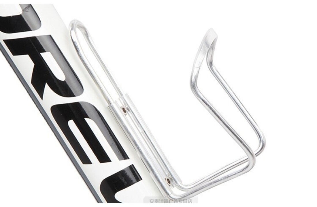 Voltano Bidonhouder Aluminium - Zilver - Gratis Inbus