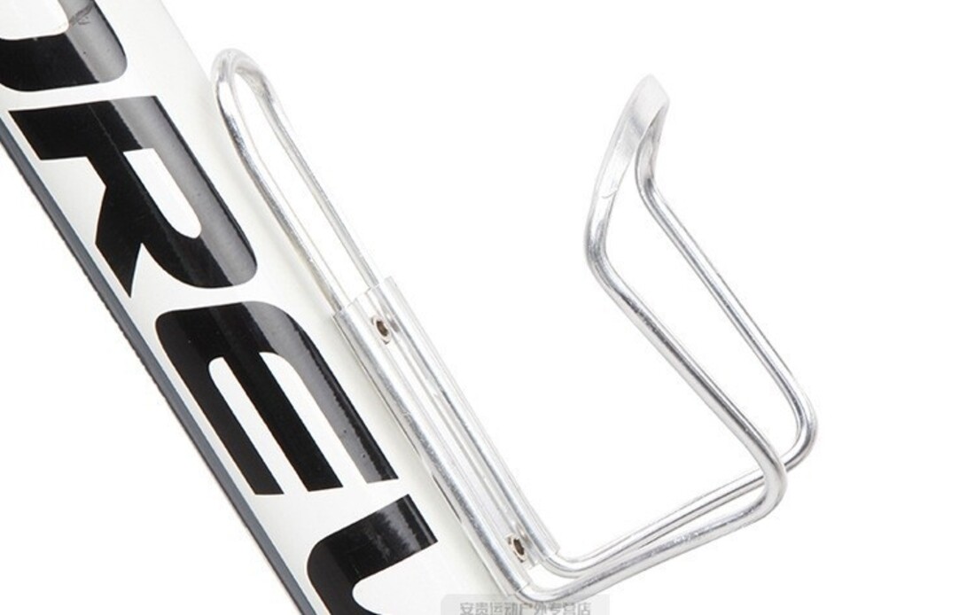 Voltano Bidonhouder Aluminium - Zilver - Gratis Inbus