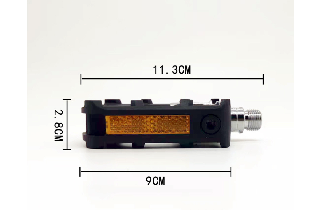 Voltano Flexifold Vouwpedalen - Zwart - Fietspedalen