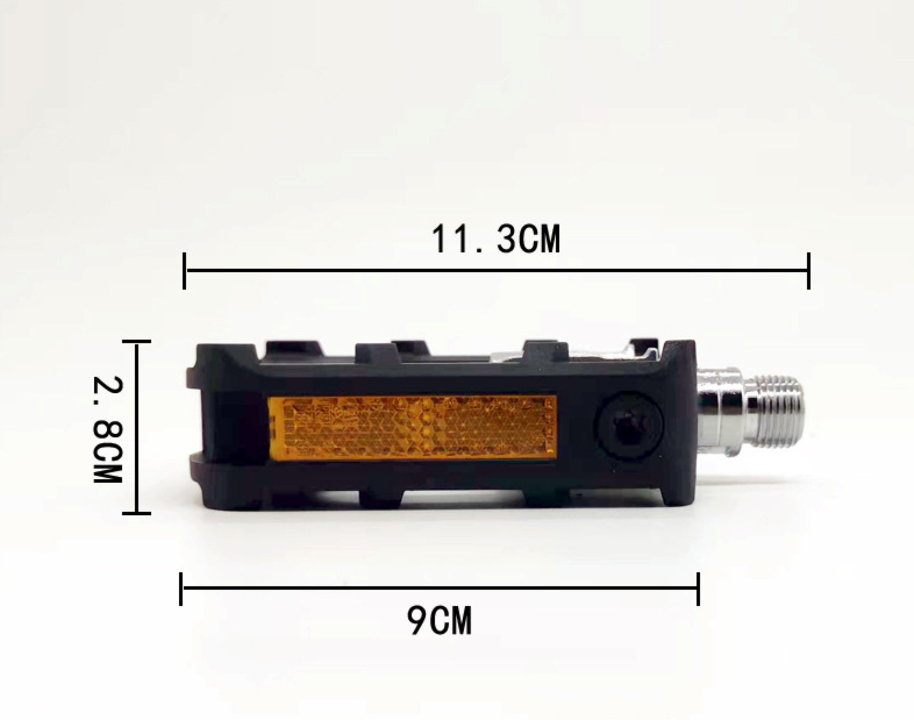 Voltano Flexifold Vouwpedalen - Zwart - Fietspedalen
