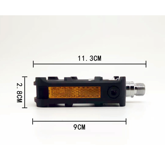 Voltano Flexifold Vouwpedalen - Zwart - Fietspedalen