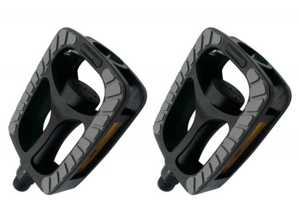 Union SP 813 Fietspedalen / Platform Pedalen Fiets - Zwart - Unisex