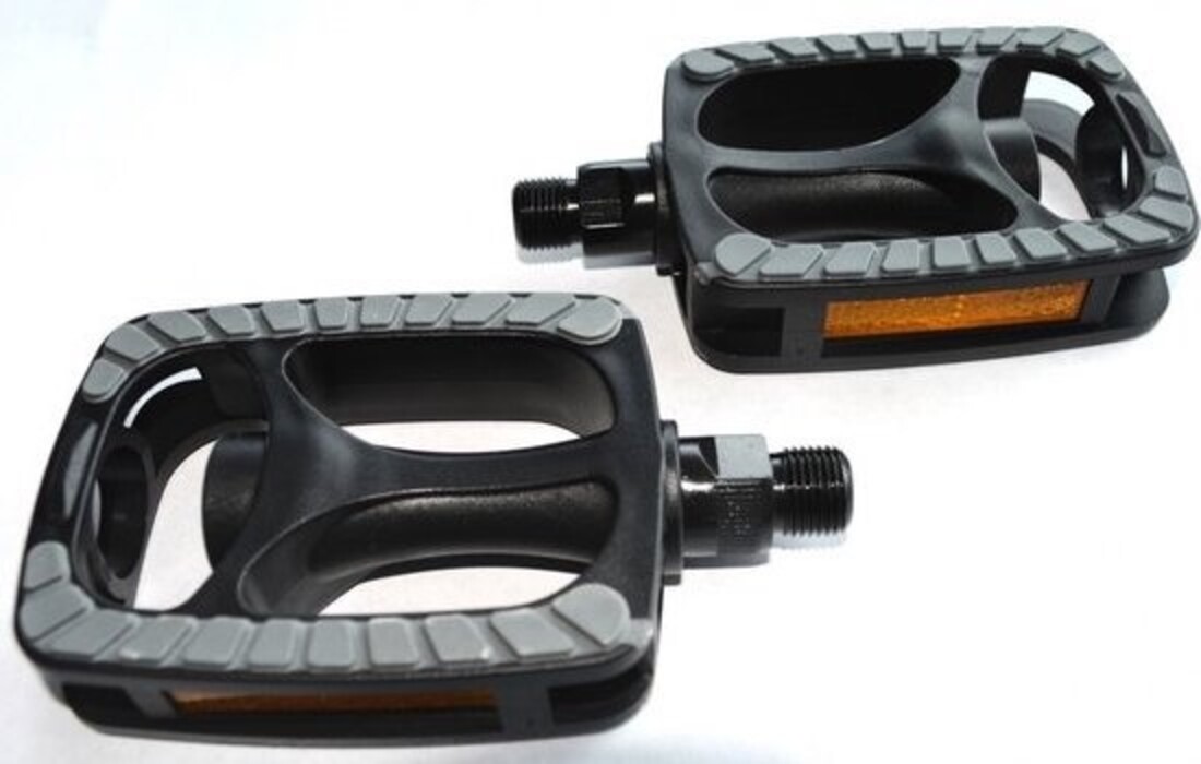 Union SP 813 Fietspedalen / Platform Pedalen Fiets - Zwart - Unisex