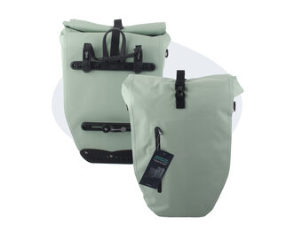 Voltano Luxe Fietstas 28L - Enkele Pakaftas - Mint Groen