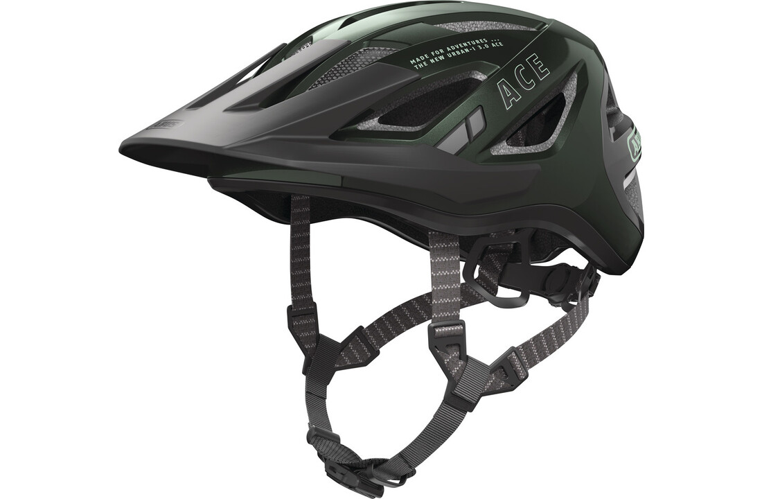 Abus Fietshelm Urban-I 3.0 ACE - Moss Green