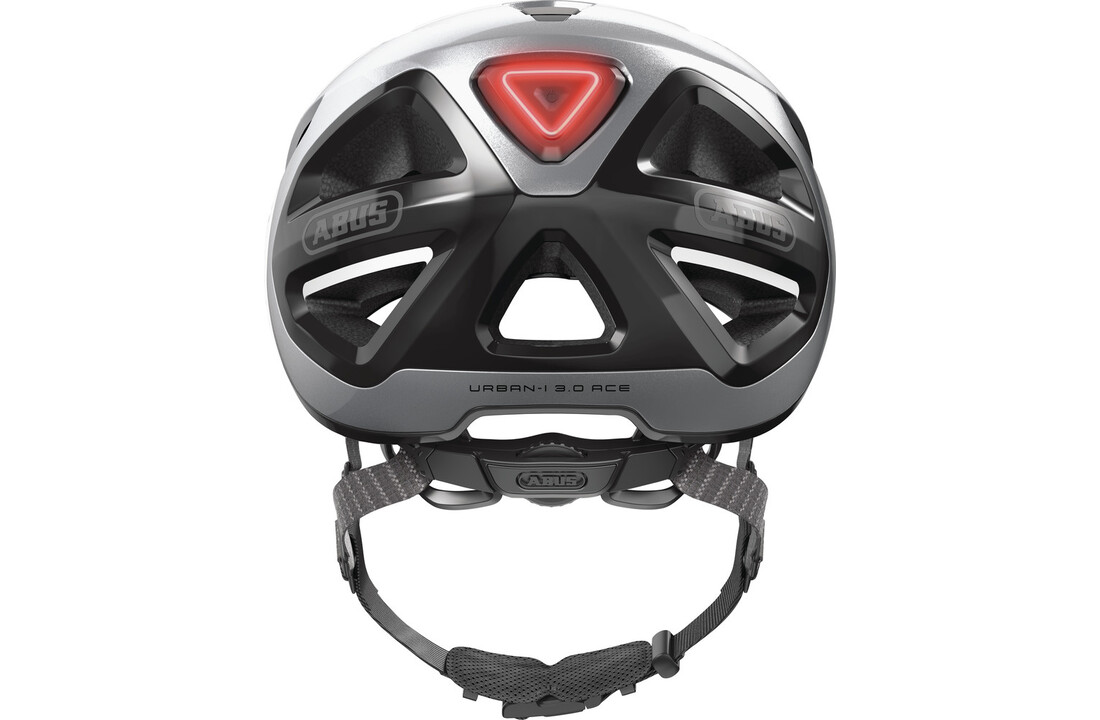 Abus Fietshelm Urban-I 3.0 ACE - Gleam Silver