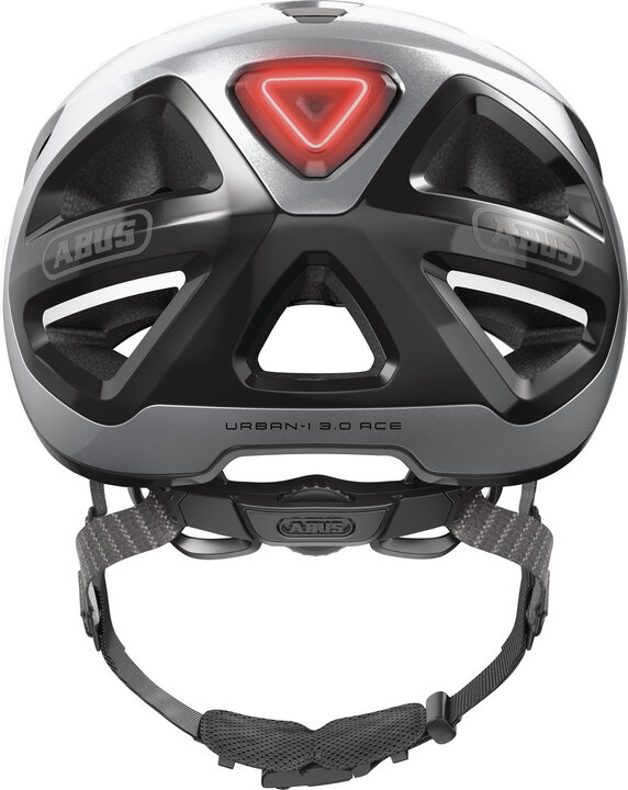 Abus Fietshelm Urban-I 3.0 ACE - Gleam Silver