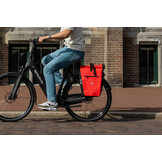 Voltano Luxe E-bike Fietstas 28L - Rood / Zwart - Pakaftas Met Laptop vak - 100% Waterdicht