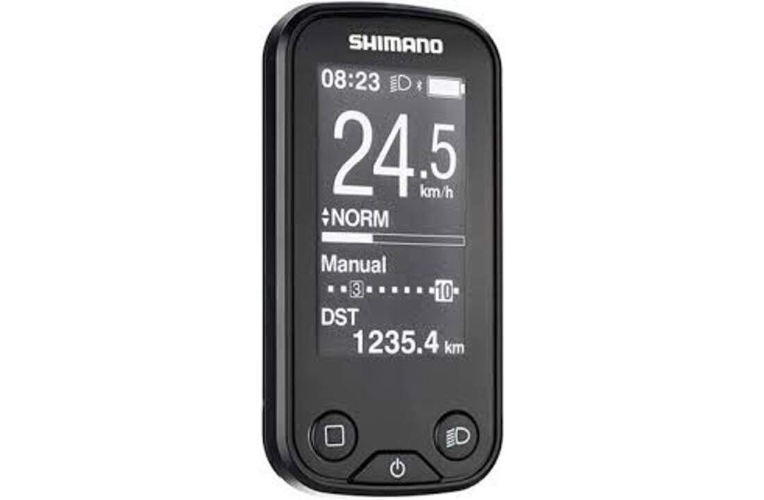 Shimano Steps Fietscomputer Display SC-E6100 - Zwart
