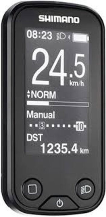 Shimano Steps Fietscomputer Display SC-E6100 - Zwart