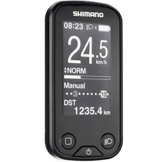 Shimano Steps Fietscomputer Display SC-E6100 - Zwart