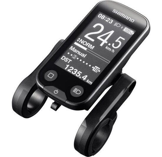 Shimano Steps Fietscomputer Display SC-E6100 - Zwart