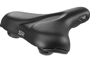 Selle Royal Rio Plus City Fietszadel - Unisex Zadel - Zwart