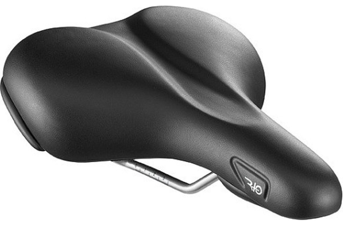 Selle Royal Rio Plus City Fietszadel - Unisex Zadel - Zwart
