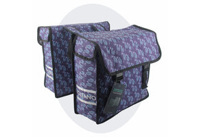 Voltano Dubbele Fietstas Purple Passion