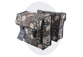 Voltano Dubbele Fietstas Pink Elegance