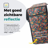 Voltano Dubbele Fietstas XXL - Floral Fiesta - 60 Liter