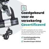 Voltano ART3 Kettingslot Met Hangslot - Zwart - 130 CM - ART 3 Slot