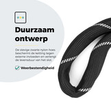 Voltano ART2 Kettingslot Fiets Met Luxe Slotkop - Zwart - 120 CM - ART 2 Slot