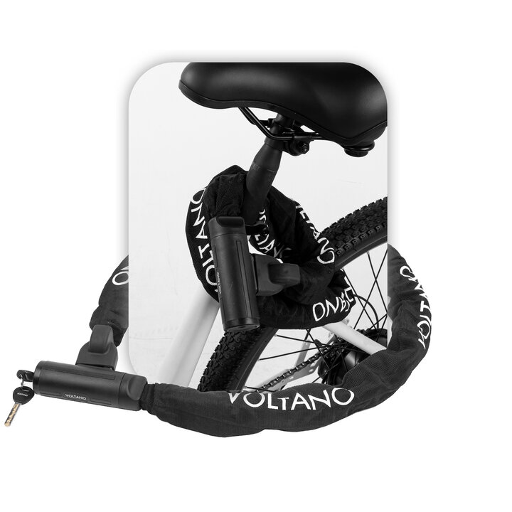 Voltano Securo ART4 Motor Kettingslot Zwart - 130 CM - ART 4 Slot