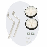 Voltano Zijwieltjes – Wit – 12-20 Inch