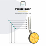 Voltano Zijwieltjes – Geel – 12-20 Inch