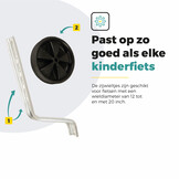 Voltano Zijwieltjes – Zwart – 12-20 Inch