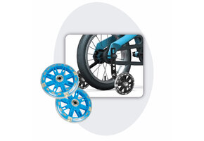 Voltano Zijwieltjes LED Verlichting – Blauw – 12-20 inch