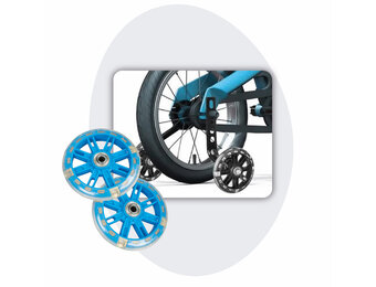 Voltano Zijwieltjes LED Verlichting – Blauw – 12-20 inch