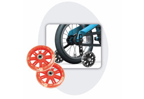 Voltano Zijwieltjes LED Verlichting - Rood - 12-20 inch