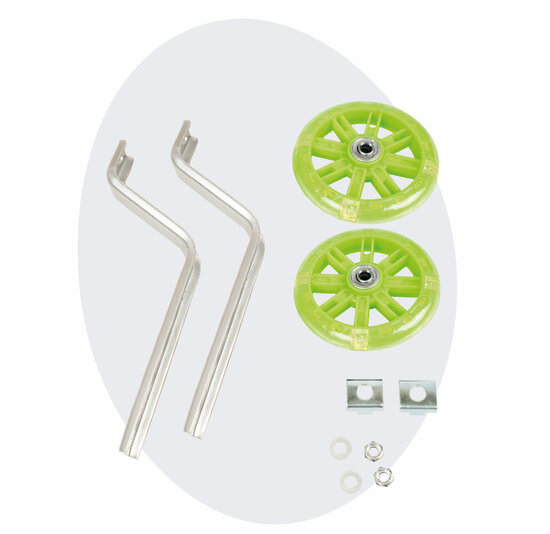 Voltano Zijwieltjes LED Verlichting – Groen – 12-20 inch