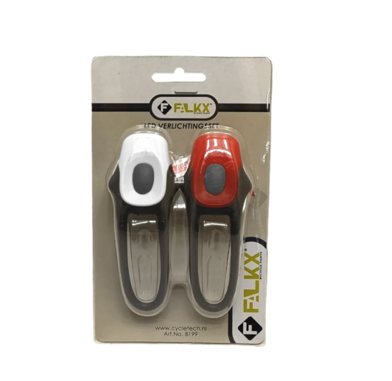 Falkx Fietsverlichting LED Frogg Eye - Incl. Batterijen