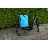Voltano Luxe Fietstas / Rugtas 28L - Gletsjer Blauw - Enkele Pakaftas - 100% Waterdicht